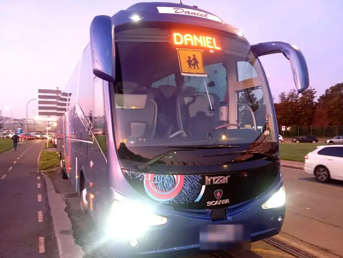 Autocar Irizar sobre chasis Scania de Daniel de la Iglesia